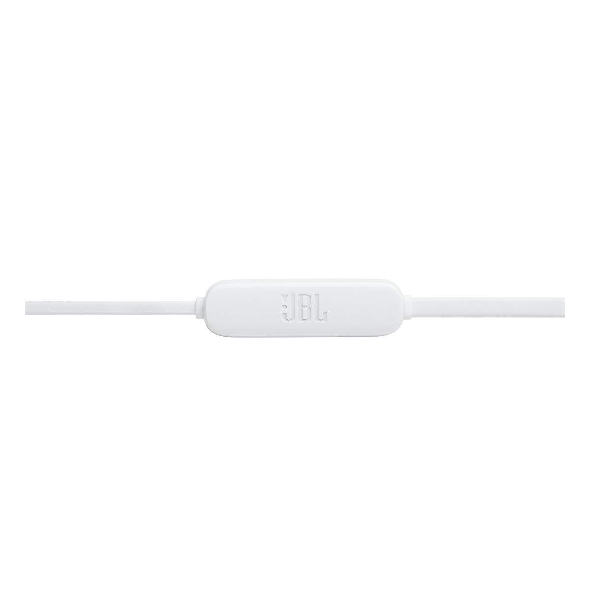 Блутут слушалки JBL T115BT, Бял