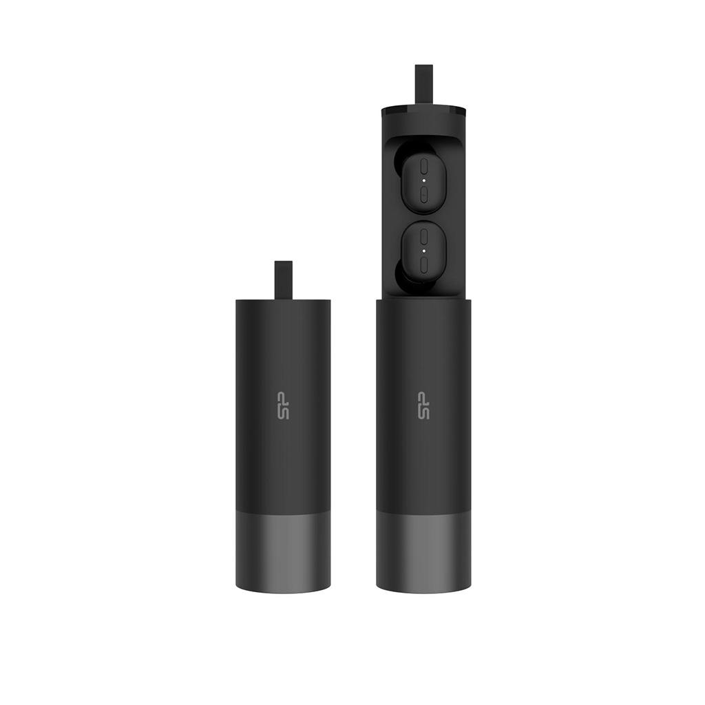 Блутут слушалки-тапи с докинг кутийка Silicon Power Blast Plug BP81, True Wireless, Черен