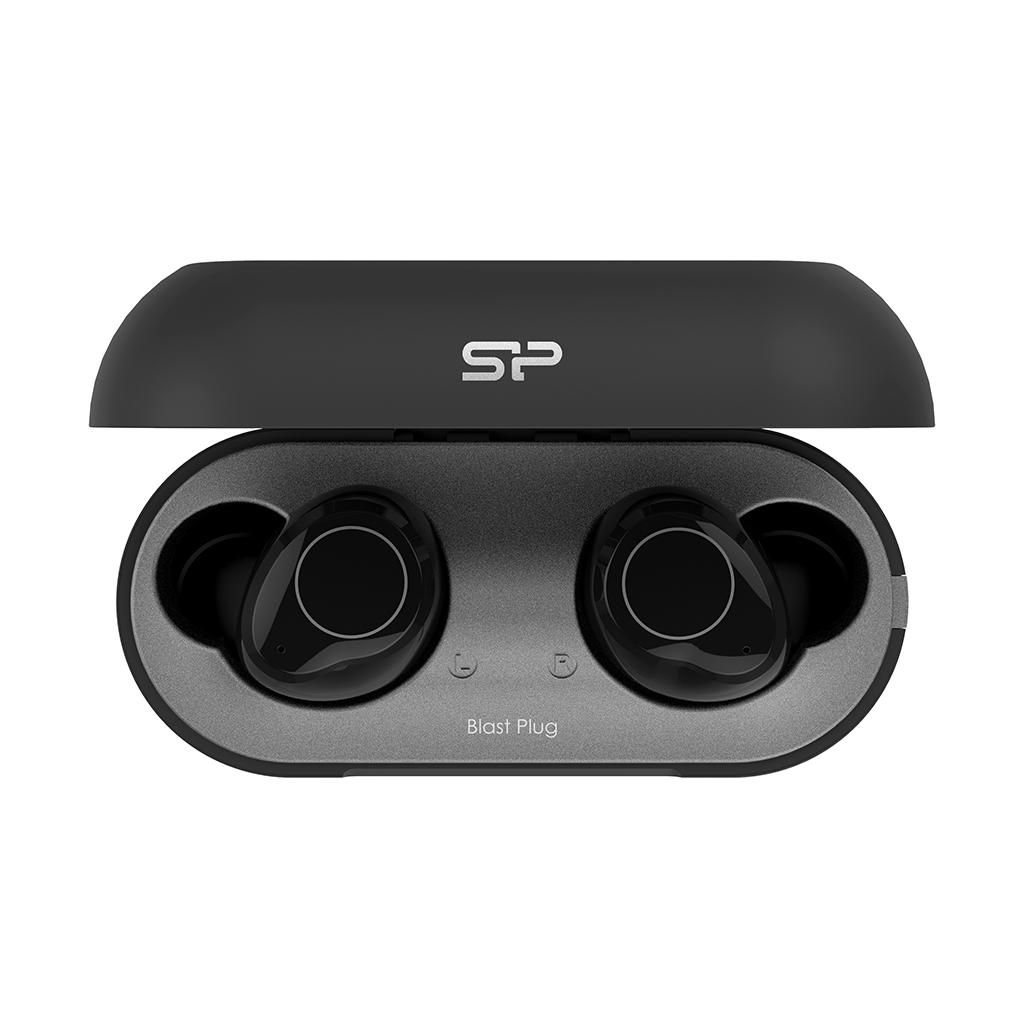 Блутут слушалки-тапи с докинг кутийка Silicon Power Blast Plug BP82, True Wireless, Черен