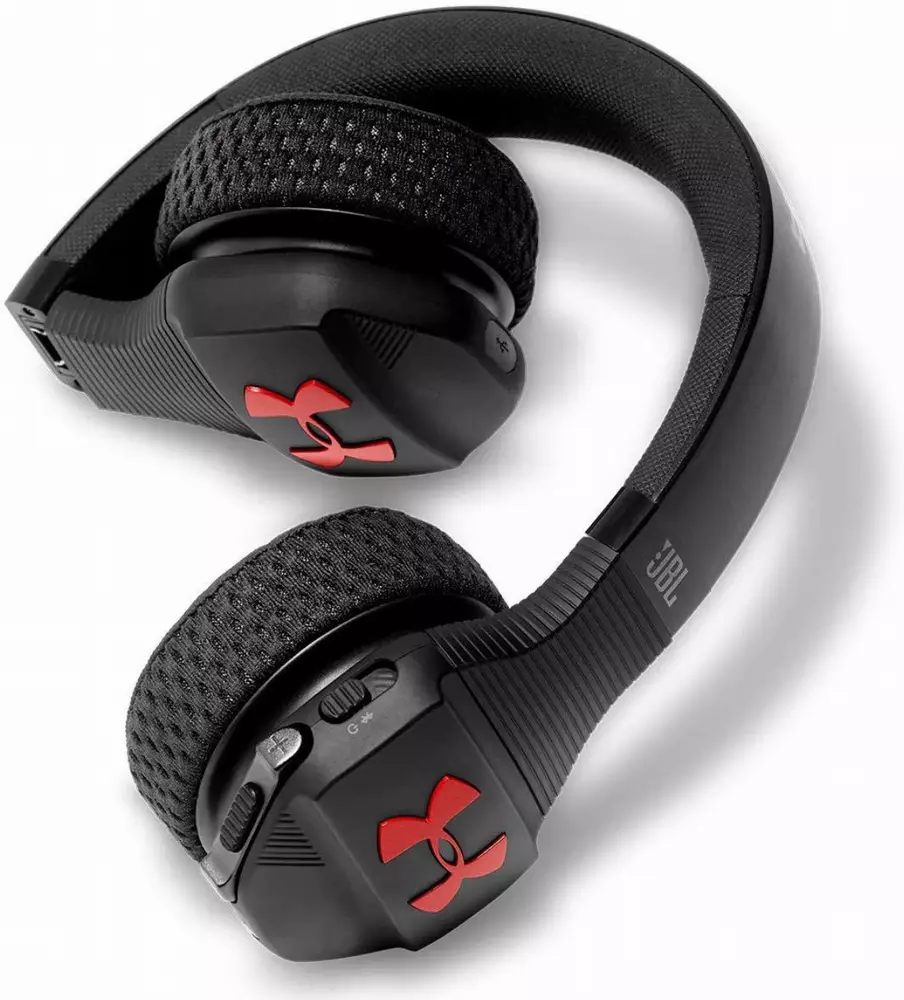 Блутут слушалки JBL UA Sport Wireless Train Black/Red