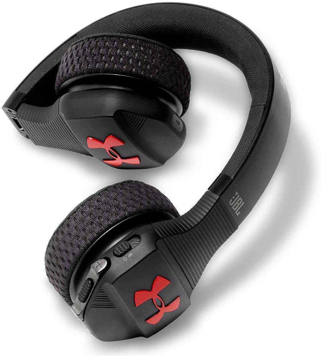 Блутут слушалки JBL UA Sport Wireless Train Black/Red