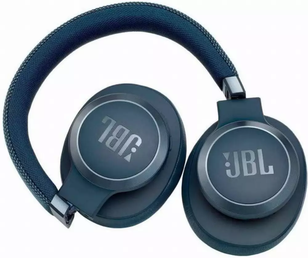 Блутут слушалки JBL LIVE650BTNC, Син