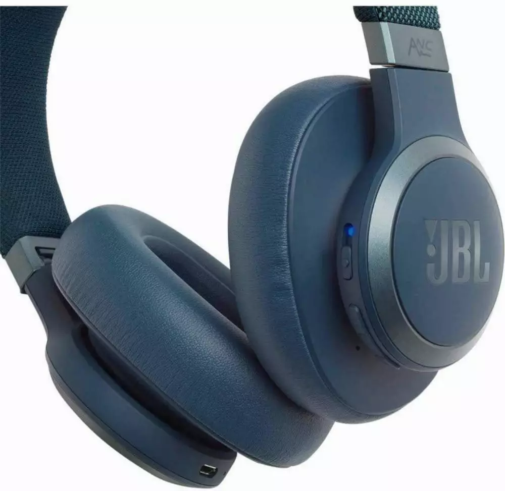 Блутут слушалки JBL LIVE650BTNC, Син