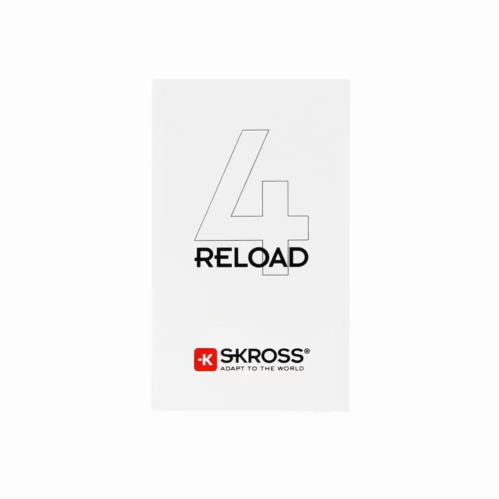 Външна батерия SKROSS RELOAD 4, 4000 mAh, Бял