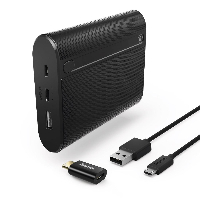 Външна батерия HAMA Power Pack X10, 10400 mAh, USB/USB-C, Черен