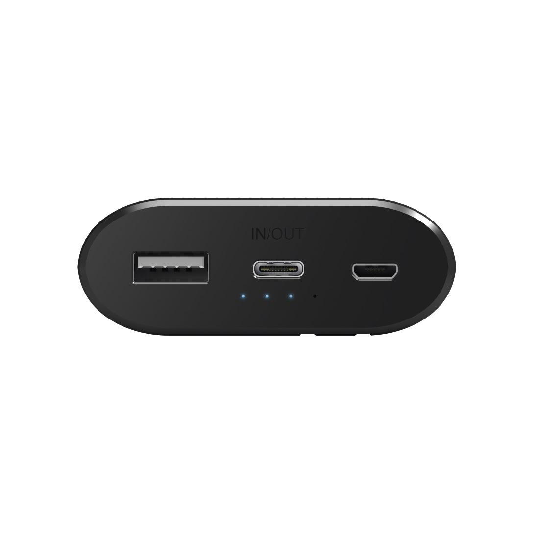 Външна батерия HAMA Power Pack X10, 10400 mAh, USB/USB-C, Черен