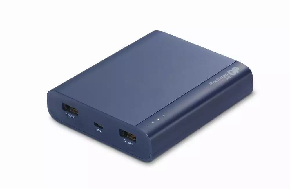 Външна батерия GP B10A, 10000 mAh, син