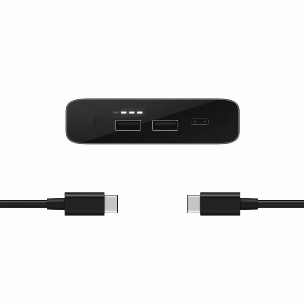 Външна батерия HAMA PD-27W60, 26800 mAh, USB-C/USB-A, Черен,60W/3A