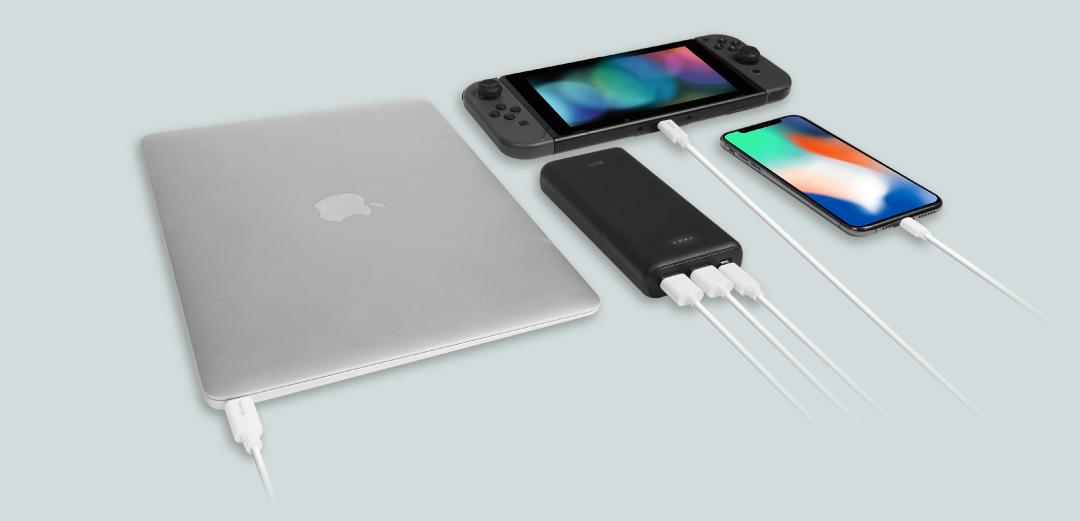 Външна батерия Silicon Power Powerbank Cell C20QC 20000 mAh 