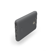 Външна батерия HAMA Supreme 5HD, 5000 mAh, LiPolym, USB-A, Сив