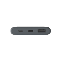 Външна батерия HAMA Supreme 5HD, 5000 mAh, LiPolym, USB-A, Сив