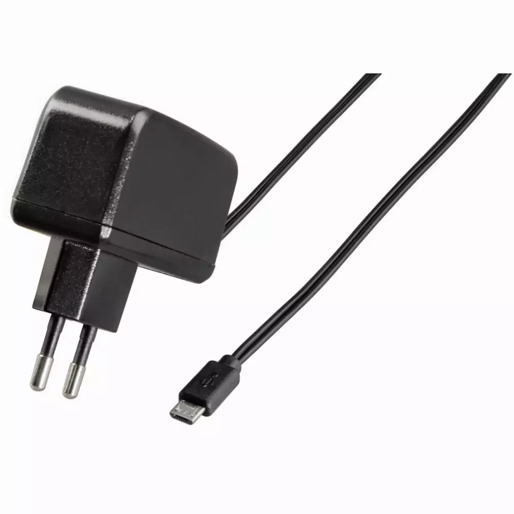 Încărcător HAMA 93780, 220V /micro USB- 5V/2A, Negru