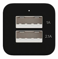 Зарядно за кола MAXELL DUAL с 2 изхода, 2 x USB, Черен/Сребрист