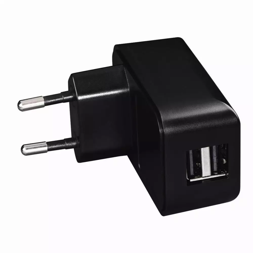 Мрежово зарядно 220V HAMA Universal 14198, 2.1 A, Черен