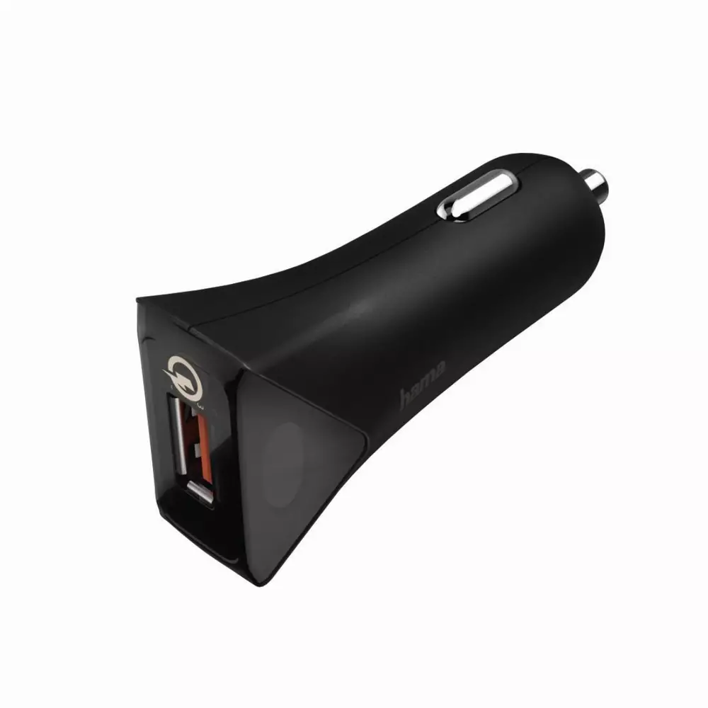 Зарядно за кола HAMA Qualcomm&reg; Quick Charge&trade; 3.0 178239, USB-A Черно,3А