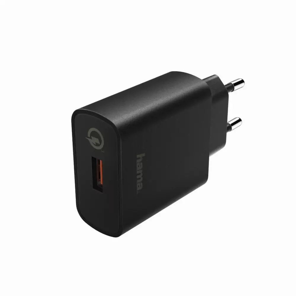 Зарядно  220V Qualcomm Quick Charge 3.0 178238, USB-A Черен