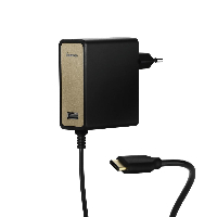 Зарядно с кабел HAMA 54184, 220V, 5-20V/60W, USB-A / USB-C PD( Power Delivery)