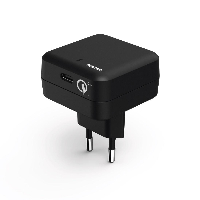 Зарядно HAMA USB-C 220V Qualcomm&reg; Quick Charge&trade; 4+, Черен