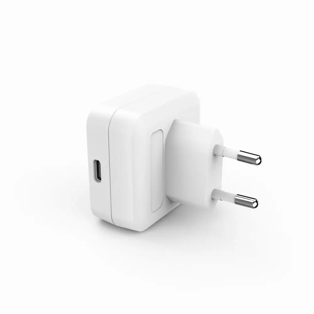 Мрежово зарядно 220V HAMA Universal 183222, USB-C /Type-C/, Power Delivery (PD), 3A, 27W, Бял