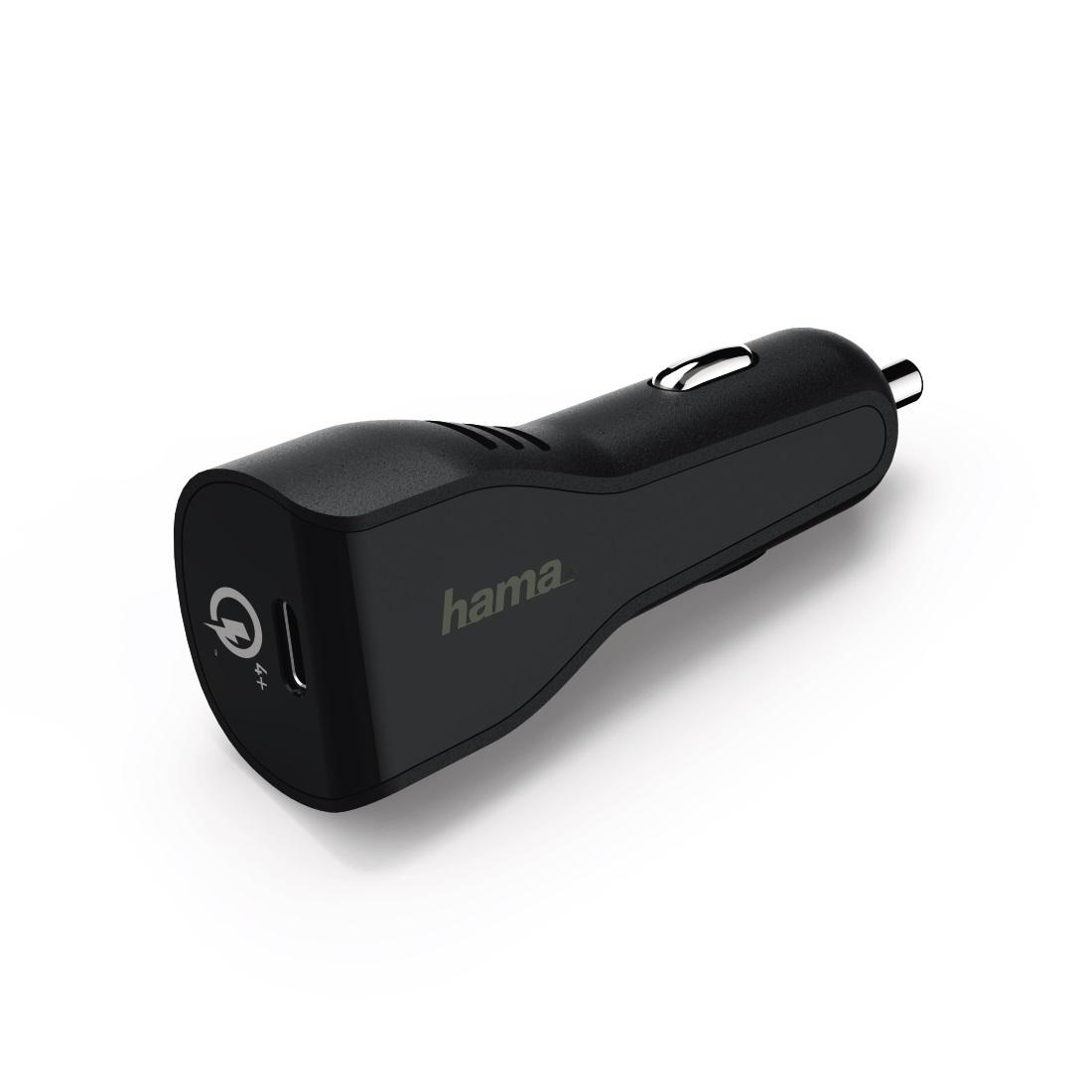 Зарядно за кола HAMA USB-C 178274, Qualcomm® Quick Charge™ 4+, Черен