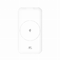 Безжично зарядно устройство Silicon Power QI210, Qi, 7.5/10W, Бял