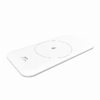 Безжично зарядно устройство Silicon Power QI210, Qi, 7.5/10W, Бял