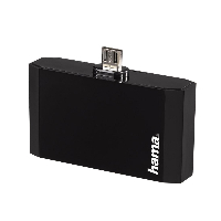 Адаптер HAMA 123582, 3 в 1 за таблети и PC, Micro USB, Черен