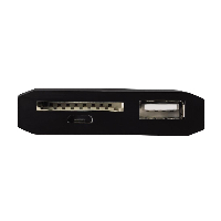 Адаптер HAMA 123582, 3 в 1 за таблети и PC, Micro USB, Черен
