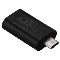 Адаптер HAMA 135721,USB-C мъжко-USB 3.1 A женско, 5Gbit/s Черен