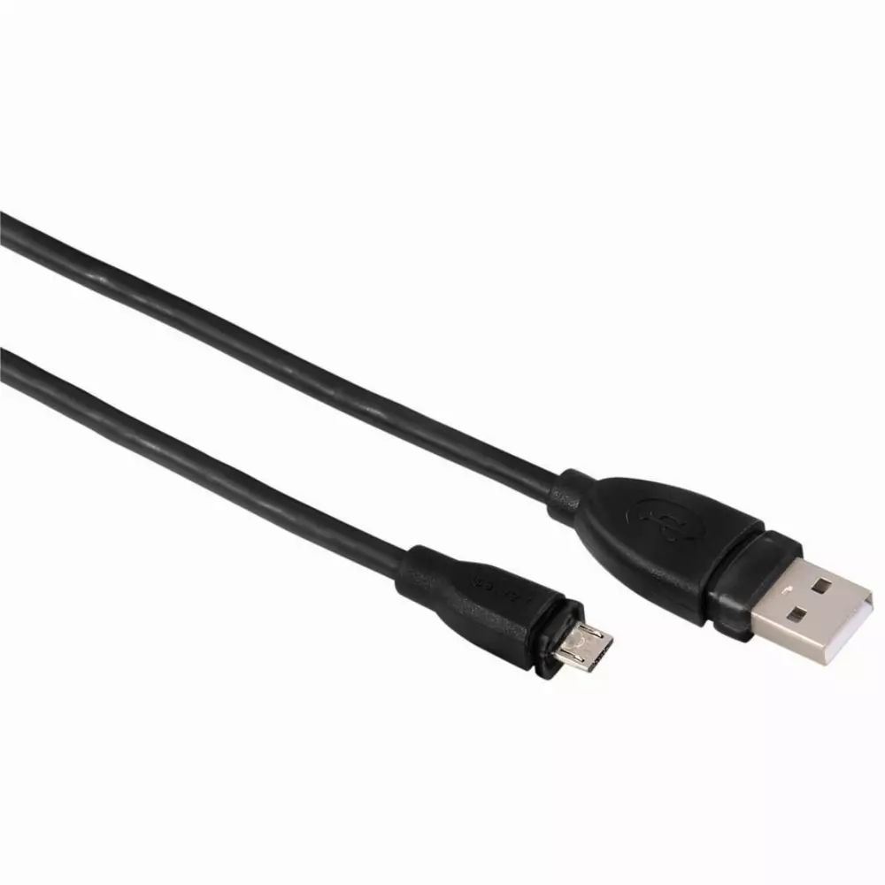 Кабел HAMA USB 2.0 - micro USB, 1.8 м, 1 звезда