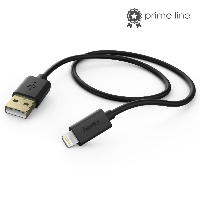 Кабел за зареждане HAMA 173635, Lightning, 1.5м, черен