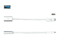 Адаптер  j5create JUCX05, USB-C 3.1 мъжко - USB-A женско 5Gb/s, Бял, 90см