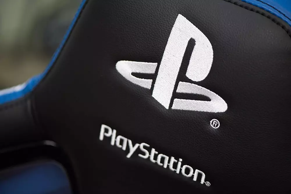 Геймърски стол Playseat L33T PlayStation, Черен/Син