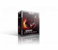 Геймърски слушалки A4TECH Bloody G500, Микрофон, Черно/Червено