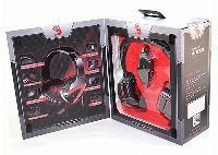 Геймърски слушалки A4TECH Bloody G501 с Микрофон Черно/Червено
