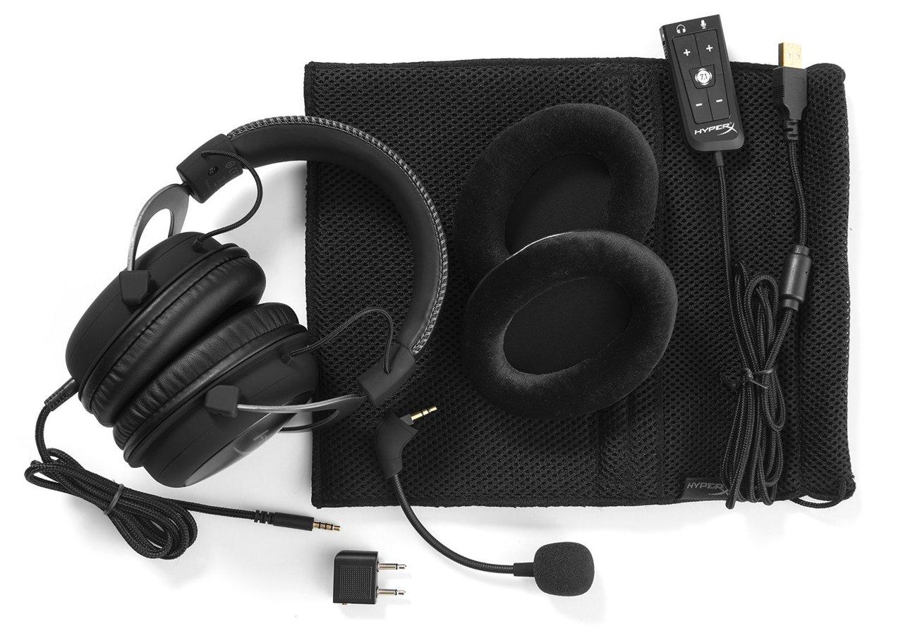 Геймърски слушалки HyperX, Cloud II Gunmetal, Микрофон, Черно/Сиво