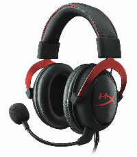 Геймърски слушалки HyperX, Cloud II Red, Микрофон, Черно/Червено