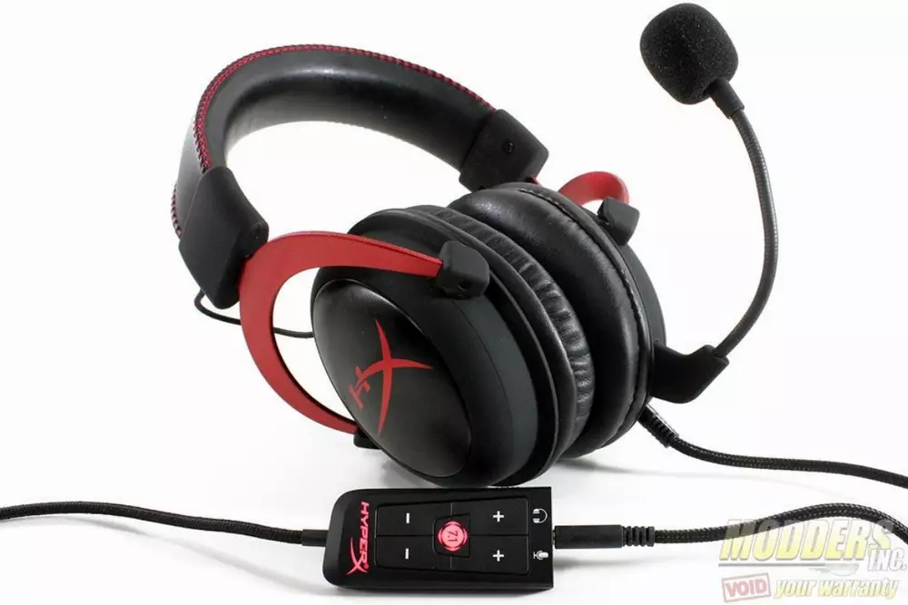 Геймърски слушалки HyperX, Cloud II Red, Микрофон, Черно/Червено