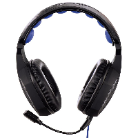 Геймърски слушалки Hama, Urage Soundz Black, Микрофон, Черно