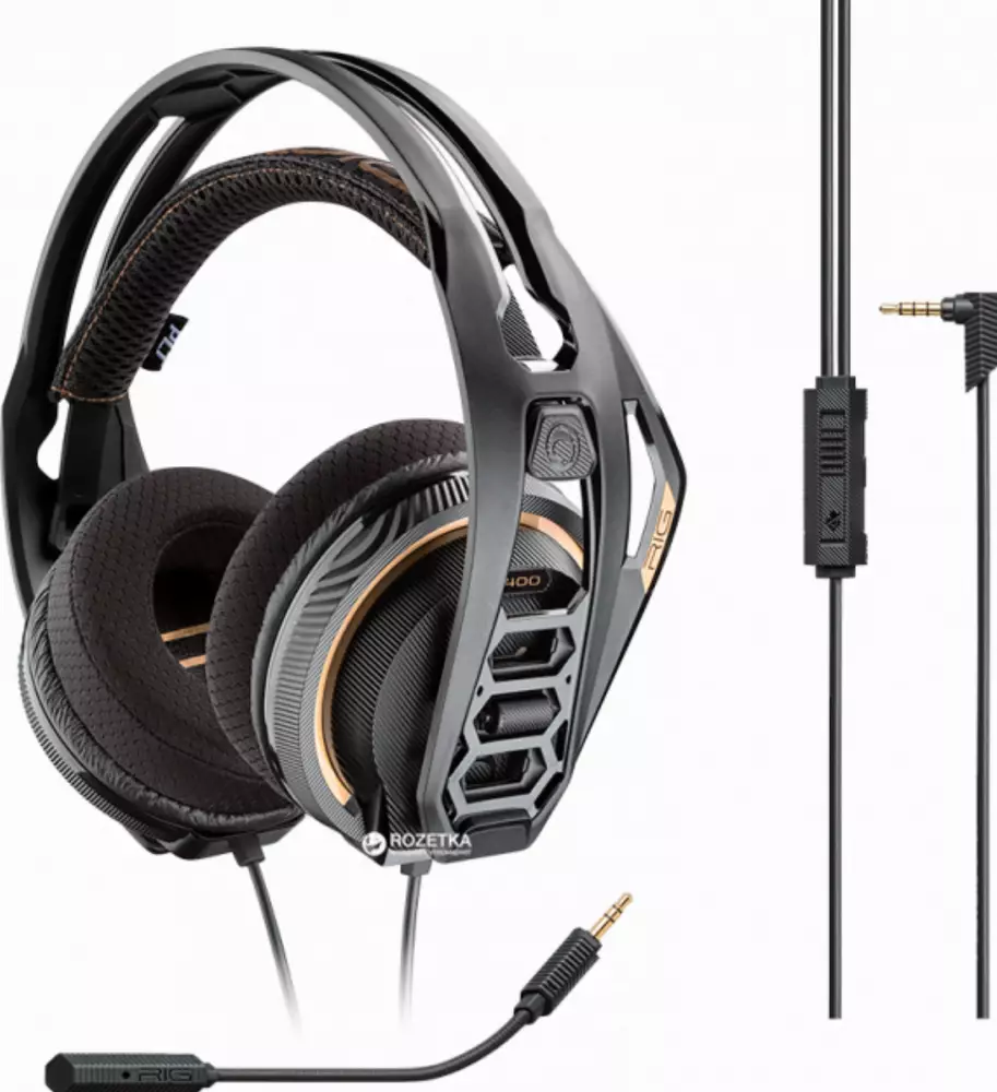 Геймърска слушалка Plantronics RIG 400 Черни