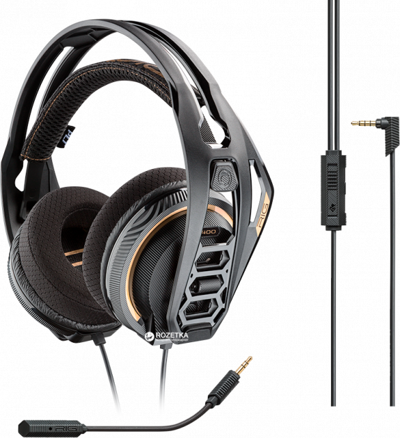 Геймърска слушалка Plantronics RIG 400 Черни