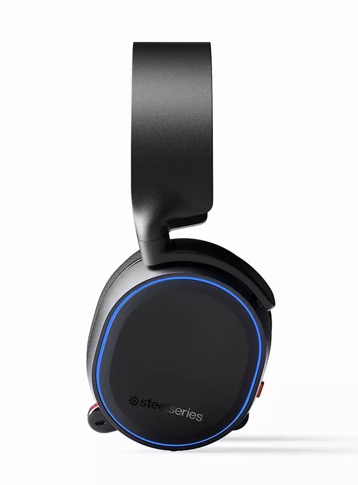 Геймърски слушалки SteelSeries, Arctis 5 Black 2019 Edition 7.1, Микрофон, Черно