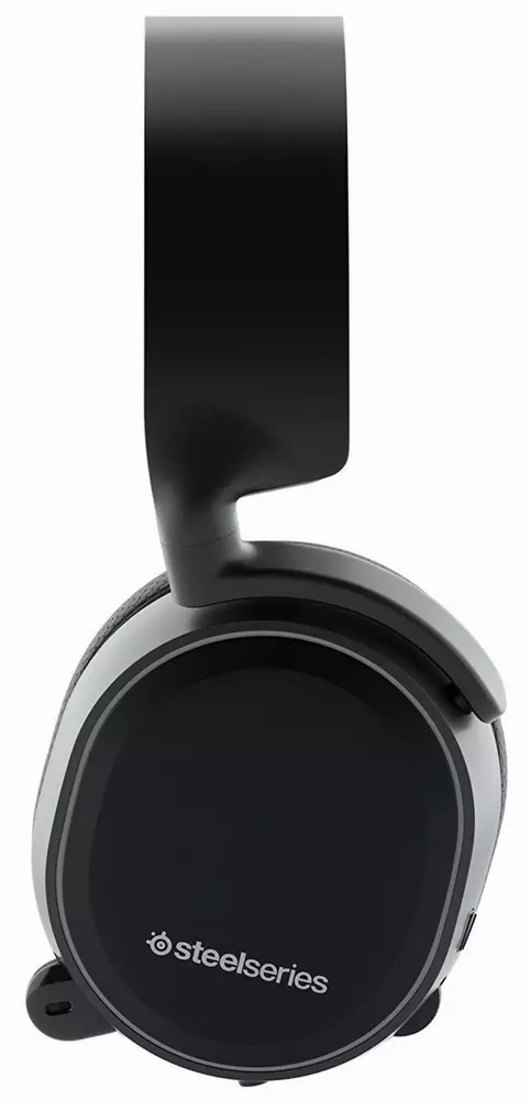 Геймърски слушалки SteelSeries, Arctis 3 Bluetooth Black 2019 Edition, Микрофон, Черно