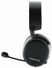 Геймърски слушалки SteelSeries, Arctis 3 Bluetooth Black 2019 Edition, Микрофон, Черно