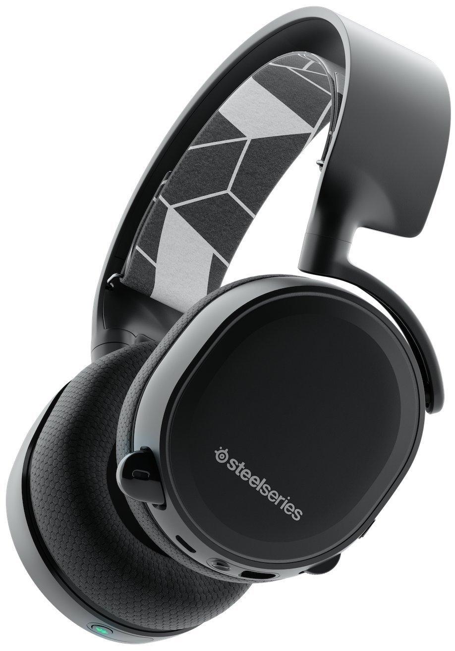 Геймърски слушалки SteelSeries, Arctis 3 Bluetooth Black 2019 Edition, Микрофон, Черно