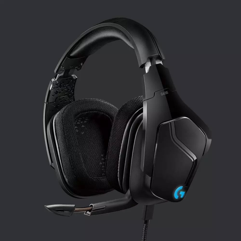 Геймърски слушалки Logitech G635 7.1 Surround Sound LIGHTSYNC Gaming Headset
