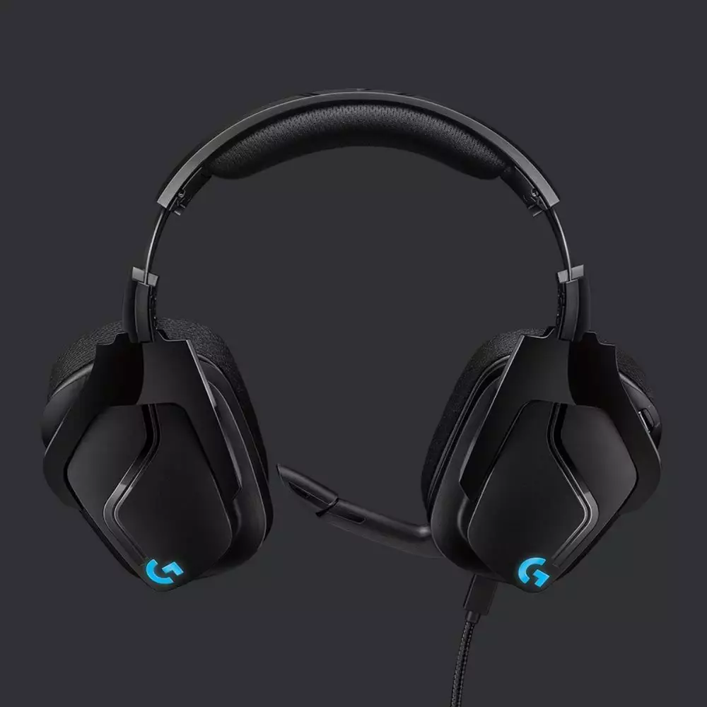 Геймърски слушалки Logitech G635 7.1 Surround Sound LIGHTSYNC Gaming Headset