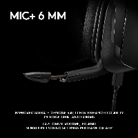 Геймърски слушалки Logitech,  G935 7.1 Wireless 7.1 Surround Lightsync, Безжични, Черни