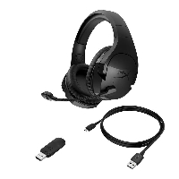 Геймърски безжични слушалки HyperX, Cloud Stinger Wireless PC, Микрофон, Черен