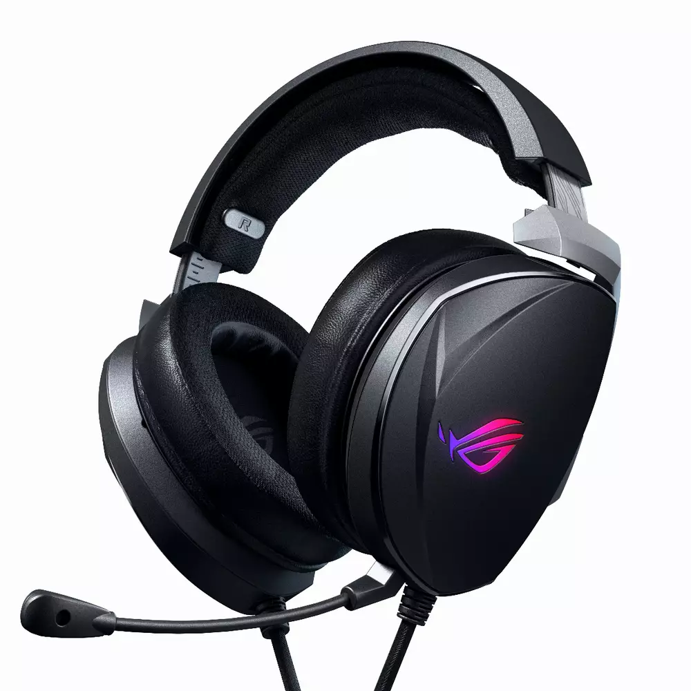 Геймърски слушалки ASUS ROG Theta 7.1, Черен - 90YH01W7-B2UA00